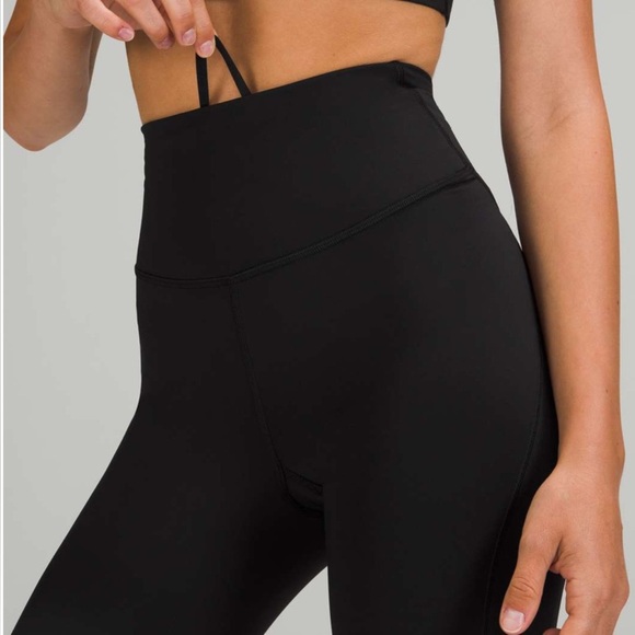 Lululemon black base pace high rise legging 28” size 2 - Picture 3 of 10